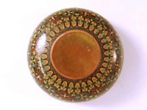JAPANESE MEIJI PERIOD CLOISONNE ENAMEL KOGO - ADDITIONAL PHOTO 4
