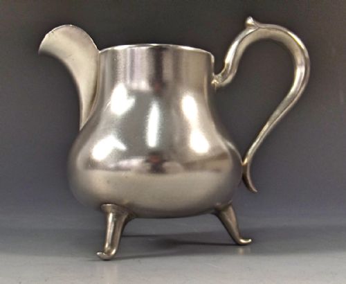 RUSSIAN SILVER CREAM JUG MOSCOW 1894 - ADDITIONAL PHOTO 2