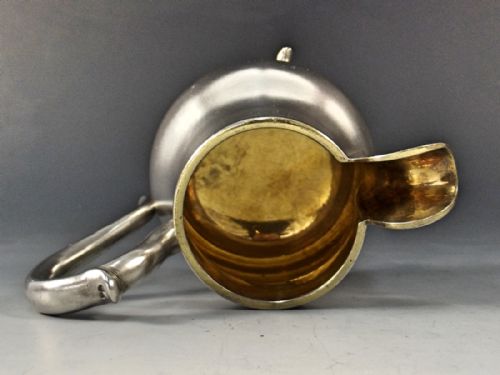 RUSSIAN SILVER CREAM JUG MOSCOW 1894 - ADDITIONAL PHOTO 8