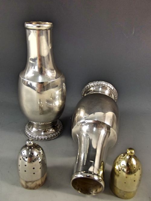 PAIR OF TIFFANY CO STERLING SILVER SUGAR CASTORS C1880 - ADDITIONAL PHOTO 1