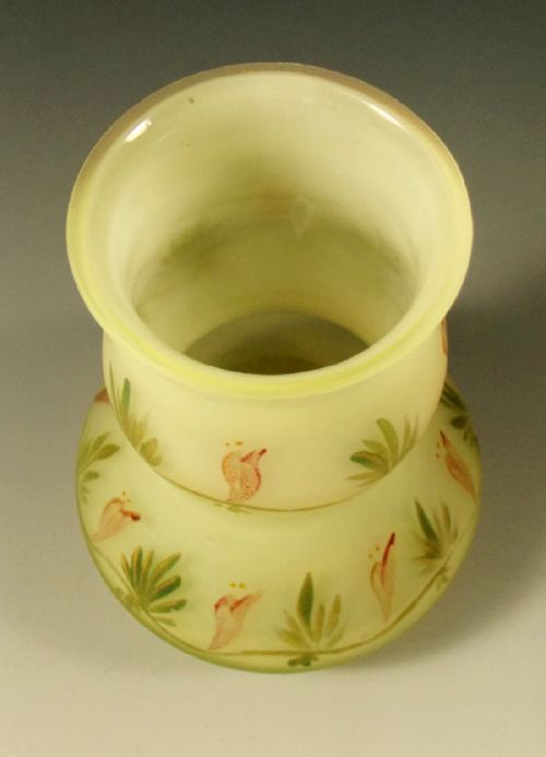 LOETZ GLASS ARCADIA DOUBLE GOURD VASE C1900 - ADDITIONAL PHOTO 2