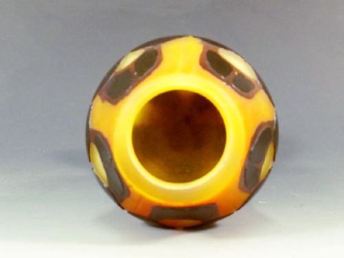 EARLY SCHNEIDER CAMEO GLASS VASE C1920 - ADDITIONAL PHOTO 4