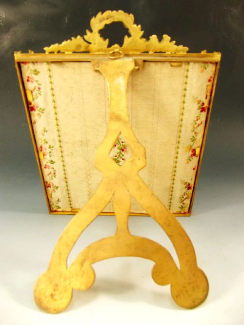 FRENCH ORMOLU RHINESTONE ENCRUSTED PHOTO FRAME - ADDITIONAL PHOTO 3
