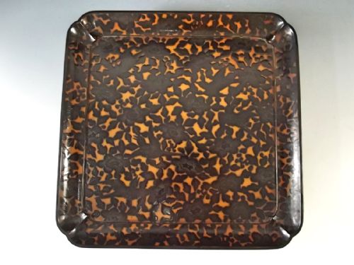 JAPANESE MEIJI PERIOD LACQUER TRAY - ADDITIONAL PHOTO 1