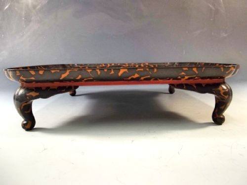 JAPANESE MEIJI PERIOD LACQUER TRAY - ADDITIONAL PHOTO 3