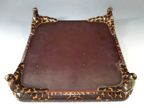 JAPANESE MEIJI PERIOD LACQUER TRAY - ADDITIONAL PHOTO 5