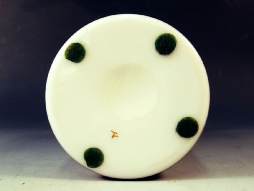 FRENCH GEM SET OPALINE GLASS PERFUME BOTTLE C1910 - ADDITIONAL PHOTO 3