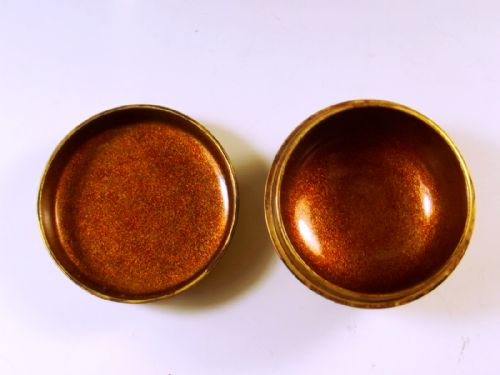 JAPANESE GOLD LACQUER NASHI GROUND KOGO - ADDITIONAL PHOTO 4
