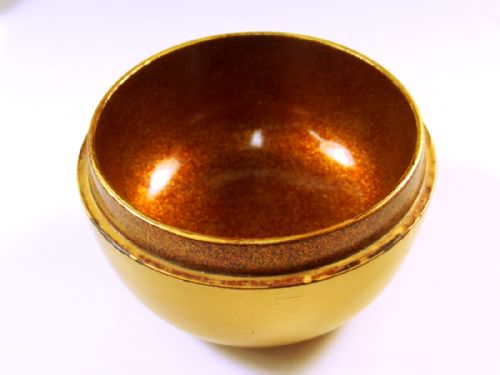 JAPANESE GOLD LACQUER NASHI GROUND KOGO - ADDITIONAL PHOTO 5