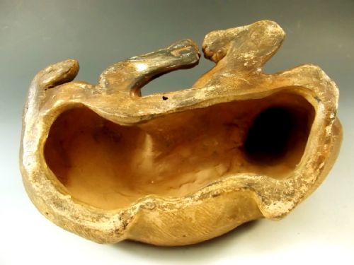 AUSTRIAN TERRACOTTA PUG DOG C1880 - ADDITIONAL PHOTO 5