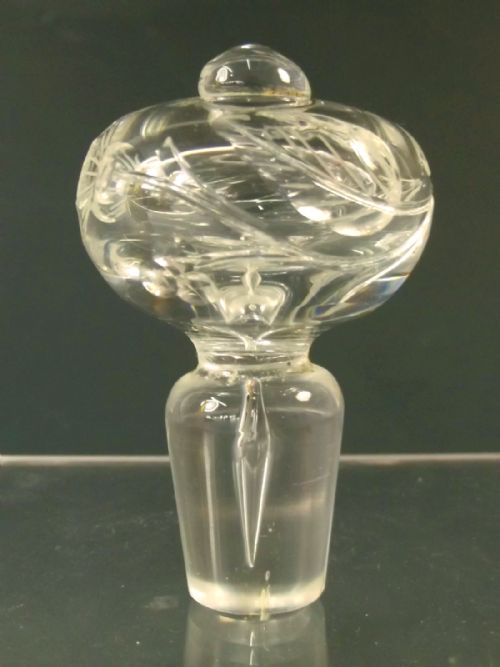 STEVENS WILLIAMS TWO COLOUR INTAGLIO CUT PERFUME BOTTLE - ADDITIONAL PHOTO 5