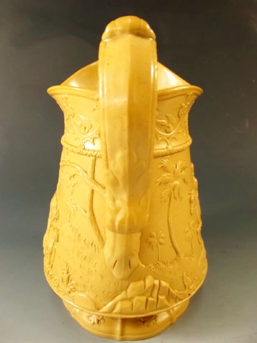 COBRIDGE EARTHEDWARE JUG BY JONES AND WALLEY GOOD SAMARITAN - ADDITIONAL PHOTO 5