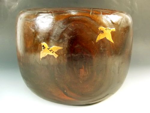 LARGE JAPANESE MEIJI PERIOD HIBACHI GILT LACQUER DECORATION - ADDITIONAL PHOTO 2