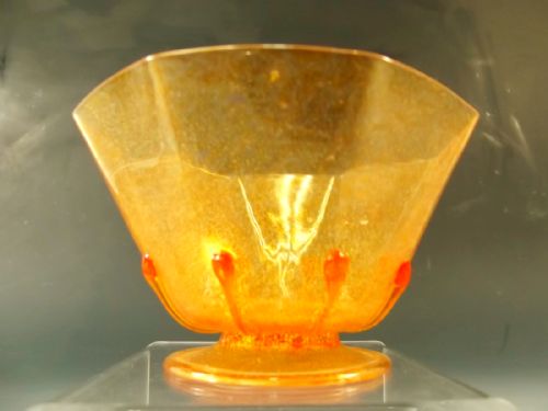 PAIR SALIVARTI CO MURANO GLASS BOWLS C1910 - ADDITIONAL PHOTO 5