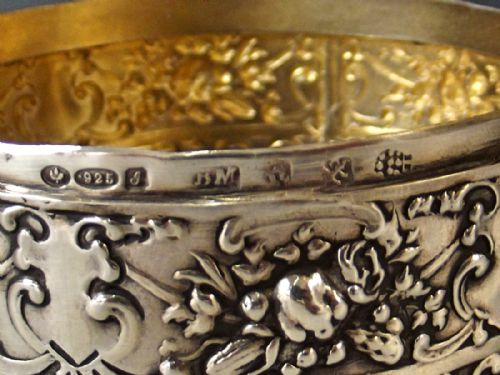 HANAU SILVER BOX EMBOSSED WITH TAVERN SCENE 1909 - ADDITIONAL PHOTO 8