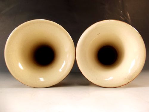 PAIR OF JAPANESE SATSUMA DRAGON MOULDED VASES MEIJI PERIOD - ADDITIONAL PHOTO 11