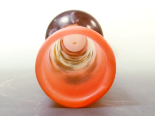 LARGE EMILE GALLE 4 COLOUR CAMEO GLASS VASE - ADDITIONAL PHOTO 5
