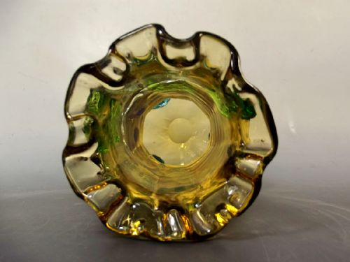 STEVENS WILLIAMS APPLIED GLASS BERRY VASE C1890 - ADDITIONAL PHOTO 5