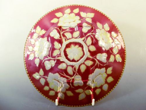 STEVENS WILLIAMS TWO COLOUR INTAGLIO CUT TO CLEAR PLATE - ADDITIONAL PHOTO 3