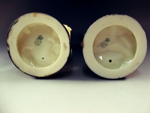 PAIR ROYAL WORCESTER PORCELAIN FIGURINES BEFORE AFTER THE WIND - ADDITIONAL PHOTO 4