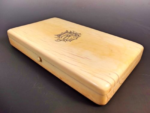LARGE VICTORIAN IVORY COMPARTMENTAL BOX - ADDITIONAL PHOTO 2