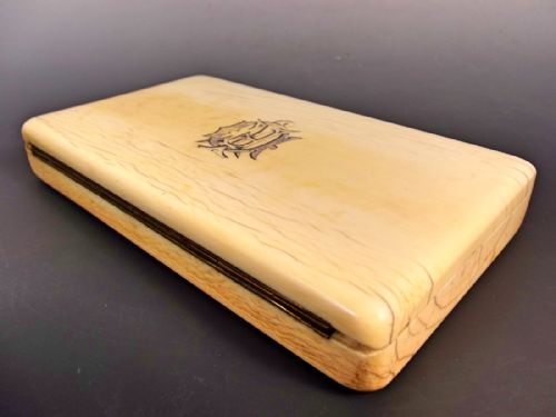 LARGE VICTORIAN IVORY COMPARTMENTAL BOX - ADDITIONAL PHOTO 4
