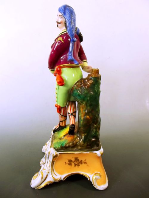 PARIS PORCELAIN FIGURE OF A CASTANET PLAYER - ADDITIONAL PHOTO 2