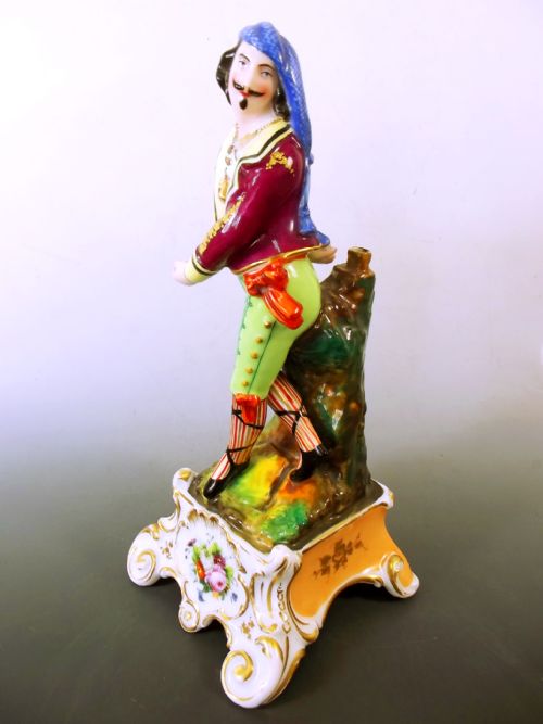 PARIS PORCELAIN FIGURE OF A CASTANET PLAYER - ADDITIONAL PHOTO 4
