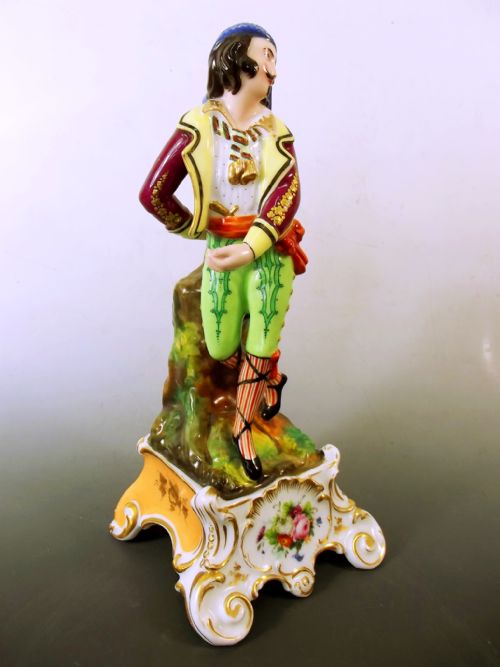 PARIS PORCELAIN FIGURE OF A CASTANET PLAYER - ADDITIONAL PHOTO 7