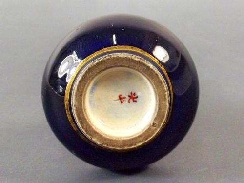 TINY JAPANESE SATSUMA PORCELAIN VASE MEIJI PERIOD - ADDITIONAL PHOTO 4