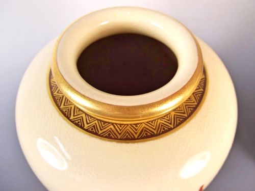 PR JAPANESE SATSUMA PORCELAIN KIZAN VASES MEIJI PERIOD - ADDITIONAL PHOTO 13
