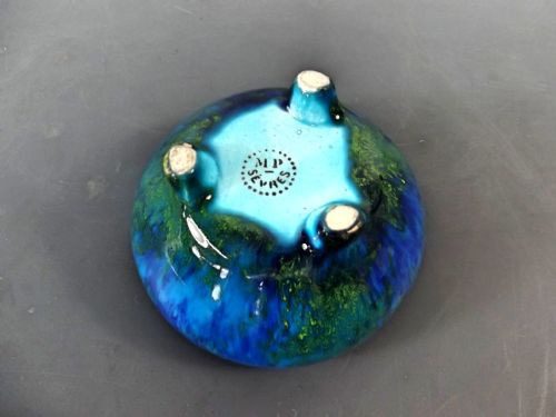SEVRES FAIENCE GLAZED CENSER C1900 - ADDITIONAL PHOTO 3