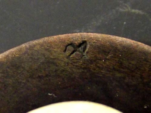 JAPANESE MEIJI PERIOD MIXED METAL ONLAID SHIBUICHI BUTTON - ADDITIONAL PHOTO 5