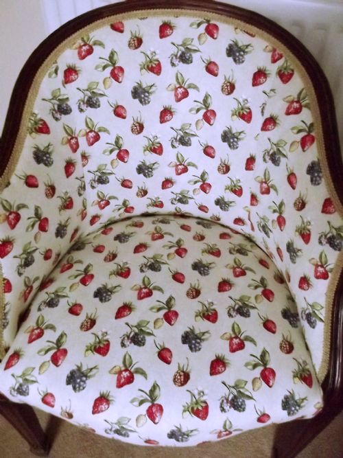 PAIR OF 1920S MAHOGANY TUB CHAIRS - ADDITIONAL PHOTO 8