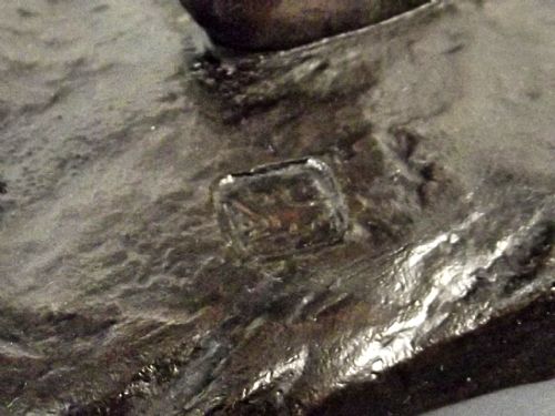 JAPANESE MEIJI PERIOD BRONZE FISHERMAN OKIMONO - ADDITIONAL PHOTO 8
