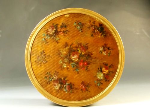18TH C FRENCH VERNISMARTIN LACQUER HAND PAINTED BONBONNIERE - ADDITIONAL PHOTO 8