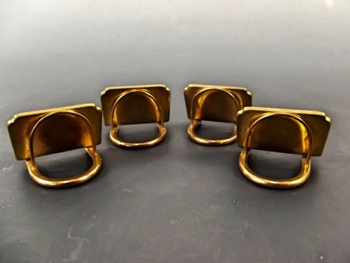 SET 4 JAPANESE DAMASCENE MENU HOLDERS - ADDITIONAL PHOTO 5