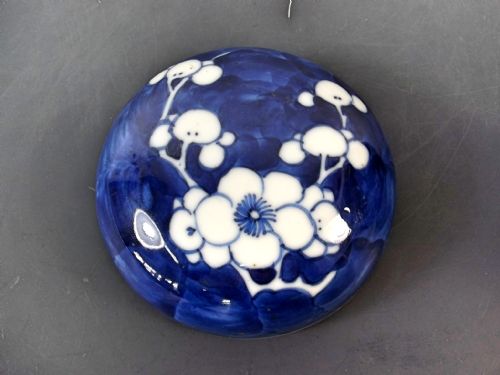 A GOOD 19TH CENTURY CHINESE PORCELAIN GINGER JAR AND COVER - ADDITIONAL PHOTO 4