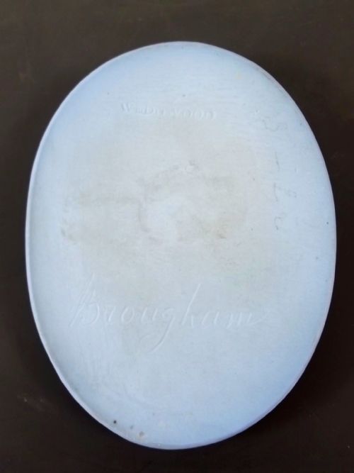 WEDGWOOD PORCELAIN MEDALLION OF HENRY BROUGHAM C1810 - ADDITIONAL PHOTO 3