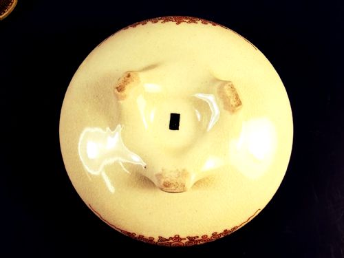 JAPANESE MEIJI PERIOD SATSUMA EARTHENWARE KORO AND COVER - ADDITIONAL PHOTO 9