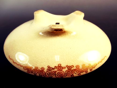 JAPANESE MEIJI PERIOD SATSUMA EARTHENWARE KORO AND COVER - ADDITIONAL PHOTO 10