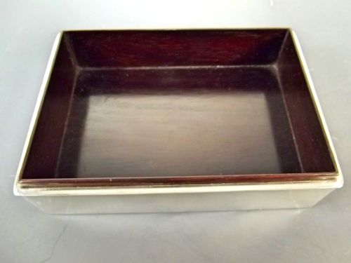 JAPANESE MEIJI PERIOD SILVER SHIBUICHI MIXED METAL BOX AND TRAY - ADDITIONAL PHOTO 10