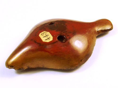 JAPANESE MEIJI PERIOD LACQUERED WOOD SANDDAB NETSUKE - ADDITIONAL PHOTO 4
