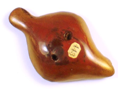 JAPANESE MEIJI PERIOD LACQUERED WOOD SANDDAB NETSUKE - ADDITIONAL PHOTO 7