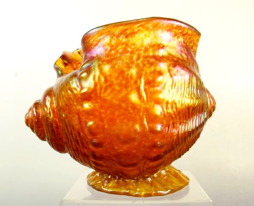 LOETZ CONCH SHELL GLASS VASE CANDIA PAPILLON - ADDITIONAL PHOTO 1