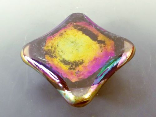 ART NOUVEAU JUGENDSTIL KRALIK GLASS INKWELL - ADDITIONAL PHOTO 7