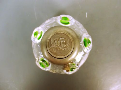 PEACOCK GLASS ATOMISER BY STUART FOR LIBERTYS OF LONDON - ADDITIONAL PHOTO 5
