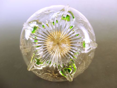 PEACOCK GLASS ATOMISER BY STUART FOR LIBERTYS OF LONDON - ADDITIONAL PHOTO 6