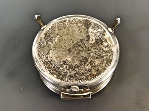 1918 ENGLISH HALLMARKED SILVER TORTOISESHELL BOX - ADDITIONAL PHOTO 6