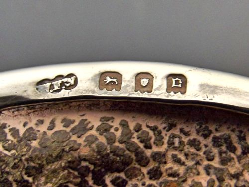 1918 ENGLISH HALLMARKED SILVER TORTOISESHELL BOX - ADDITIONAL PHOTO 7